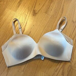 Wacoal 852281 Bra 40D Ultimate Side Smoother Wire Free T Shirt Nude Sand Mesh